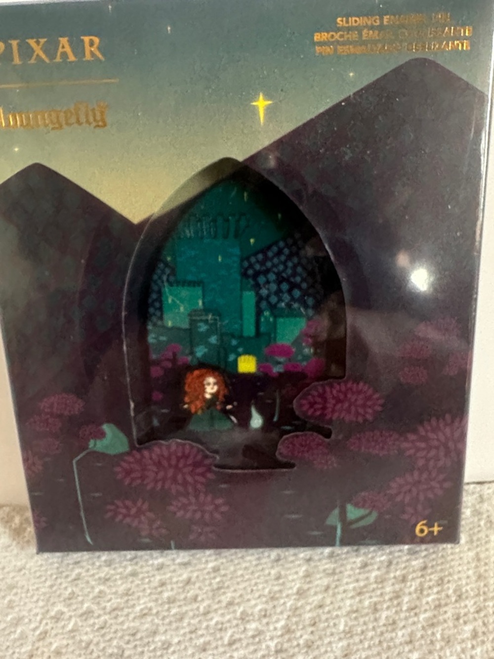 Pixar Brave Sliding Enamel Pin - Brave